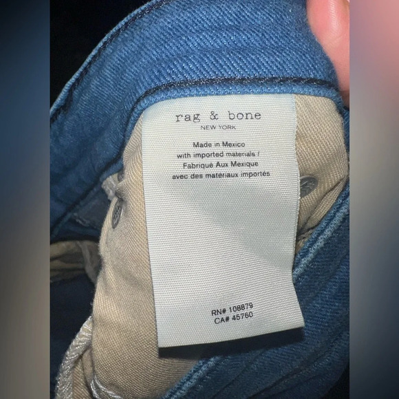 Rag & Bone Jeans size 27 - Picture 7 of 8